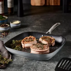 CASA Kastrol Plancha Plateado