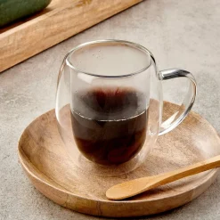 CASA Lagom Taza De Doble Pared Transparente