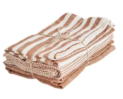 CASA Laurent Pano De Cocina Juego De 3 Marron