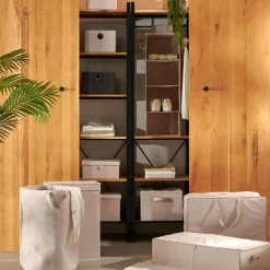 CASA Linolux Cesta Para Colada Beis