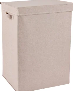 CASA Linolux Cesta Para Colada De Lujo Beis