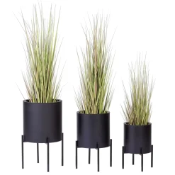 CASA Lounge Macetero Negro