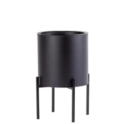 CASA Lounge Macetero Negro