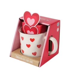 CASA Lovely Juego De Regalo Blanco, Rojo