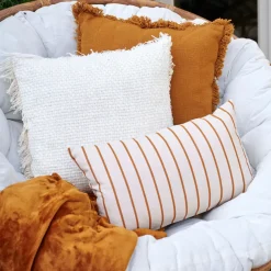 CASA Lucca Cojin Blanco Apagado