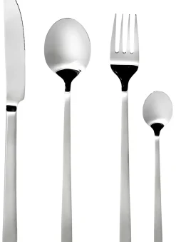 CASA Lugano Cuberteria 16 Piezas Plateado