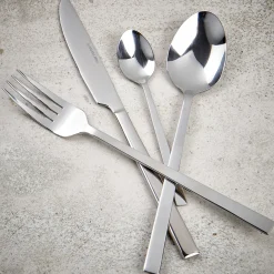 CASA Lugano Cuberteria 16 Piezas Plateado