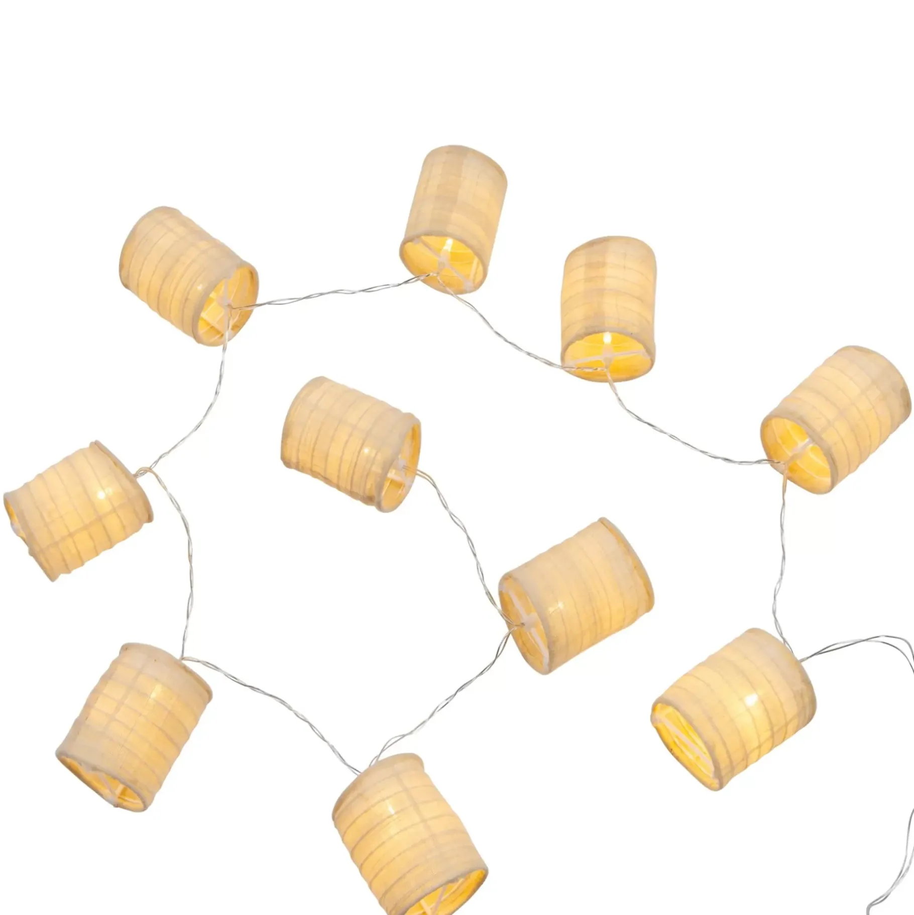 CASA Lynn Guirnalda Farolillo 10 Leds Beis