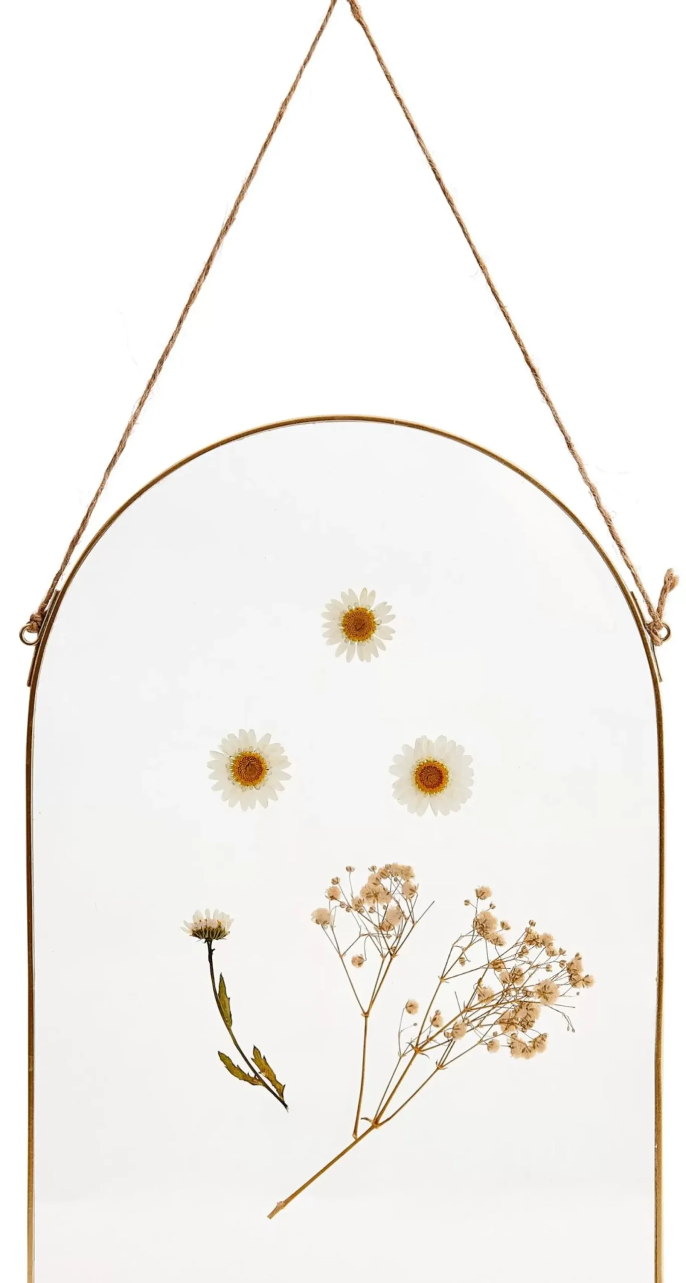 CASA Magritte Adorno Para Colgar Dorado, Transparente