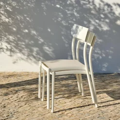 CASA Mavas Silla Apilable Blanco