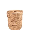CASA Miley Cesta Para Colada Con Tapa Y Asas Natural