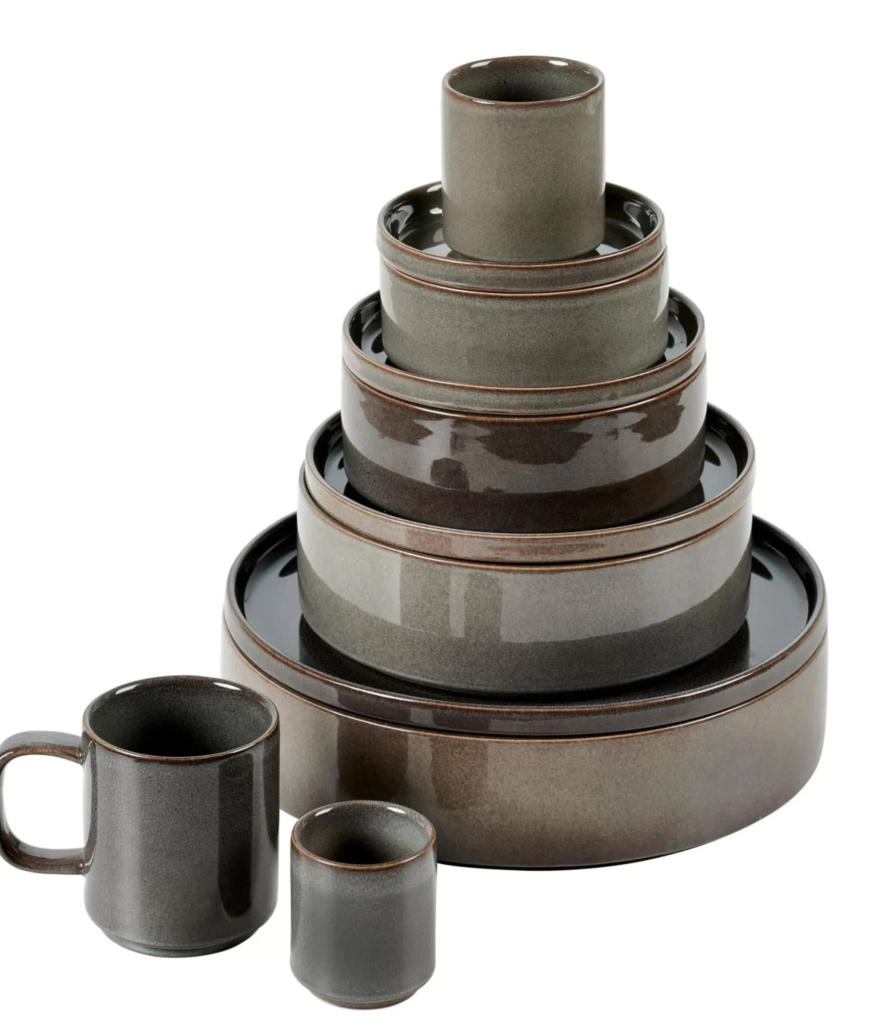 CASA Mineral Graphite Taza De Espresso Gris