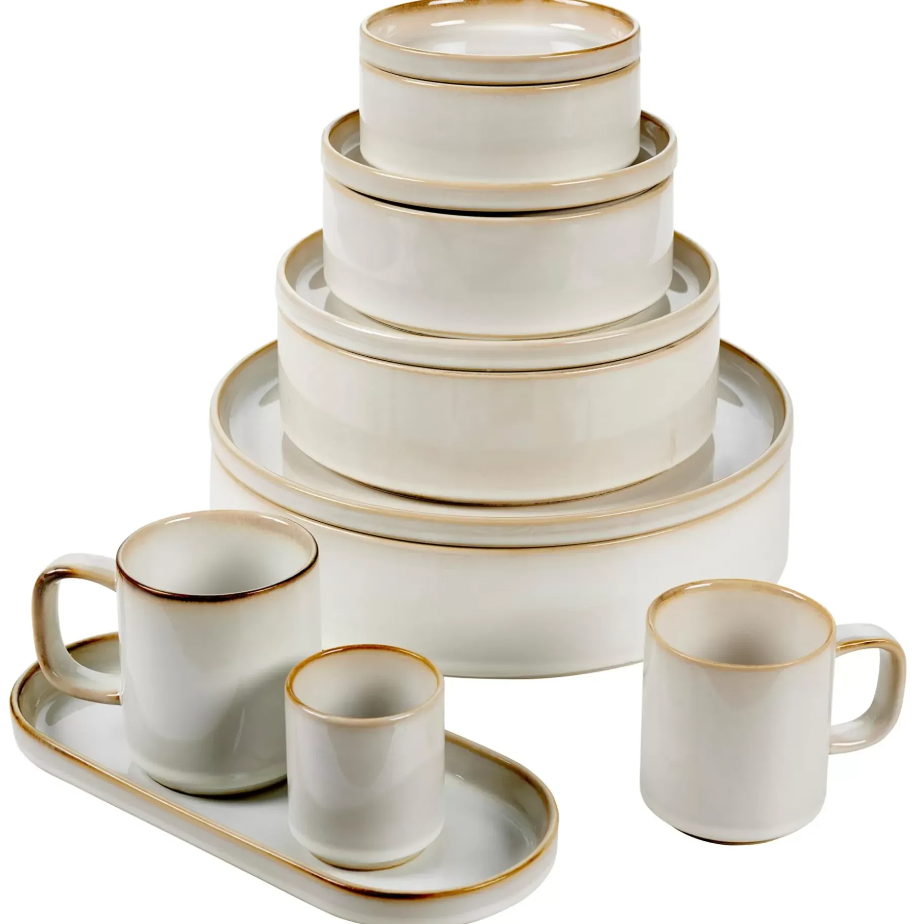 CASA Mineral Marble Taza De Espresso Blanco