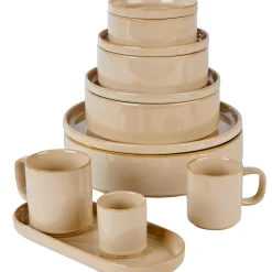 CASA Mineral Sand Taza De Espresso Beis