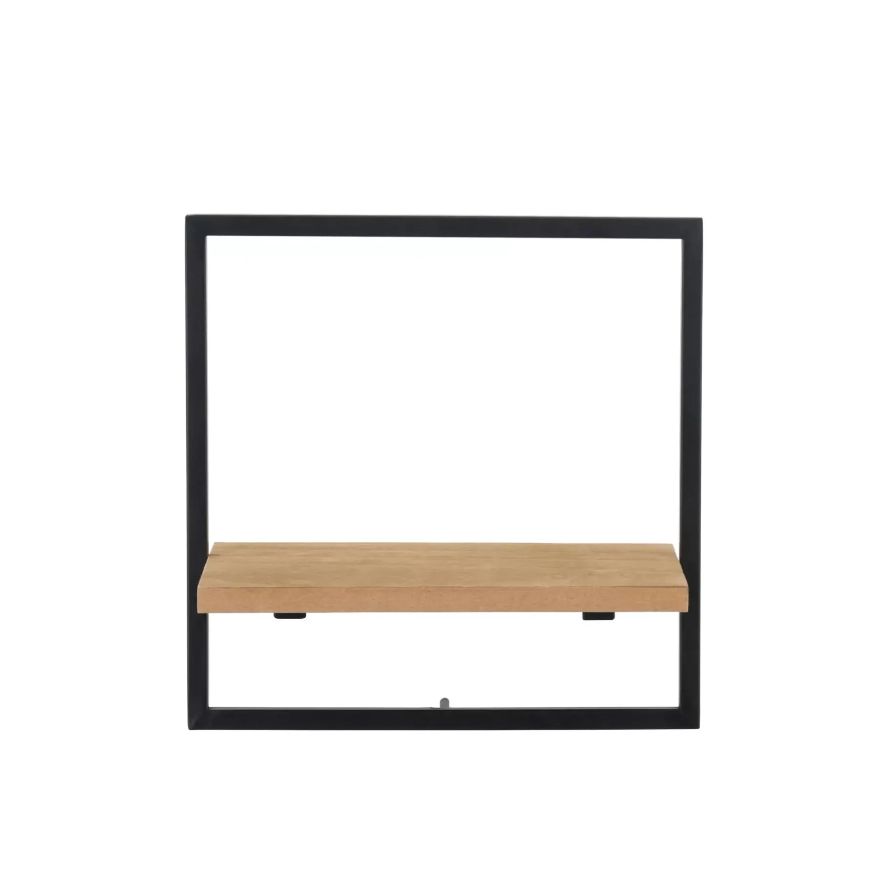 CASA Mix&Match Estanteria De Pared Negro, Natural
