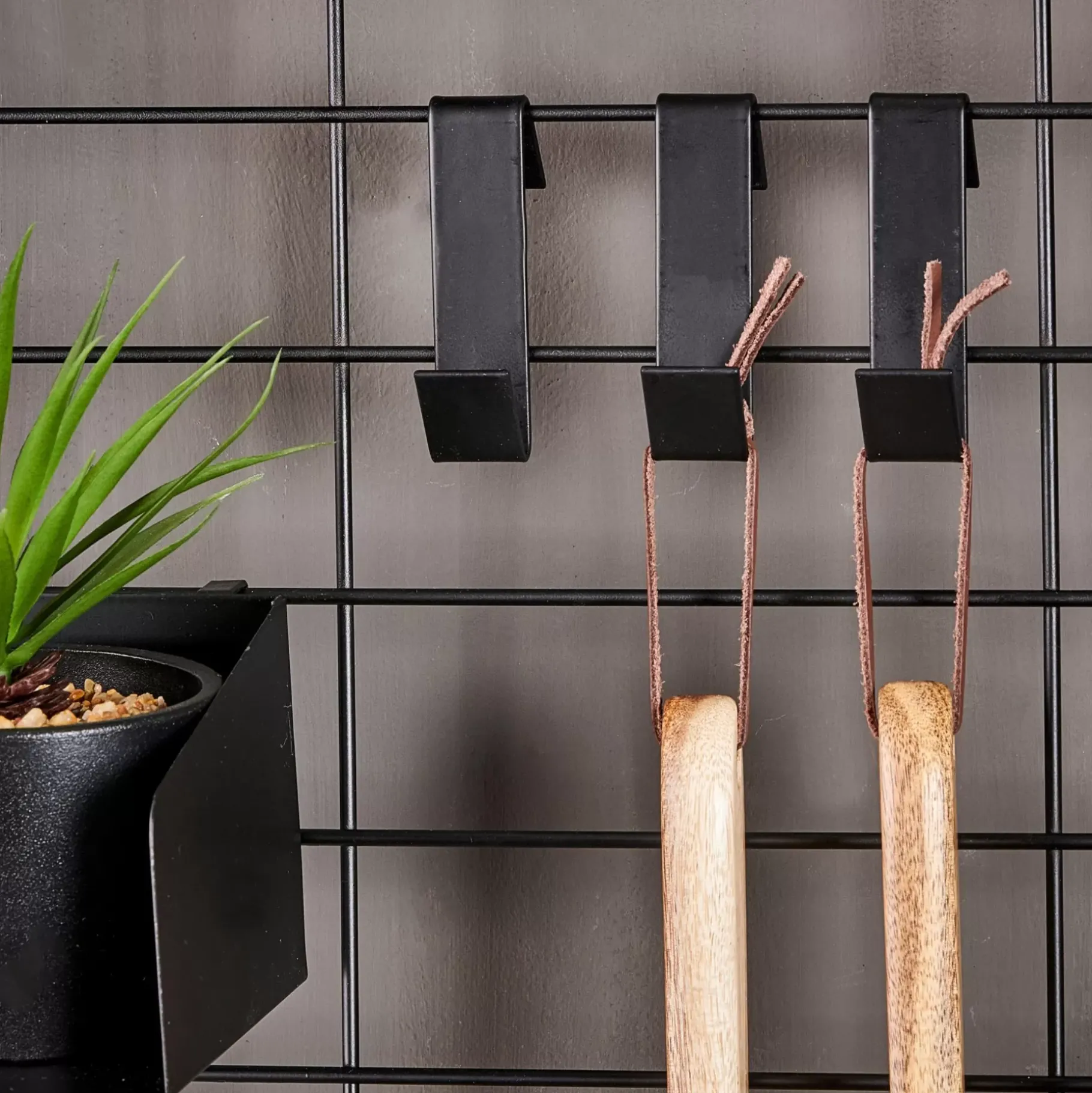 CASA Modular 5 Ganchos/S Negro