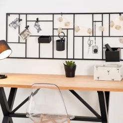 CASA Modular Estanteria De Pared Negro