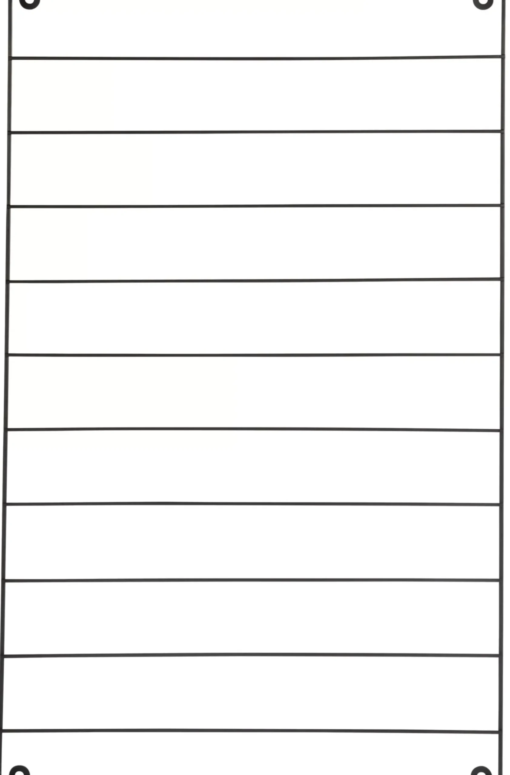 CASA Modular Estanteria Negro