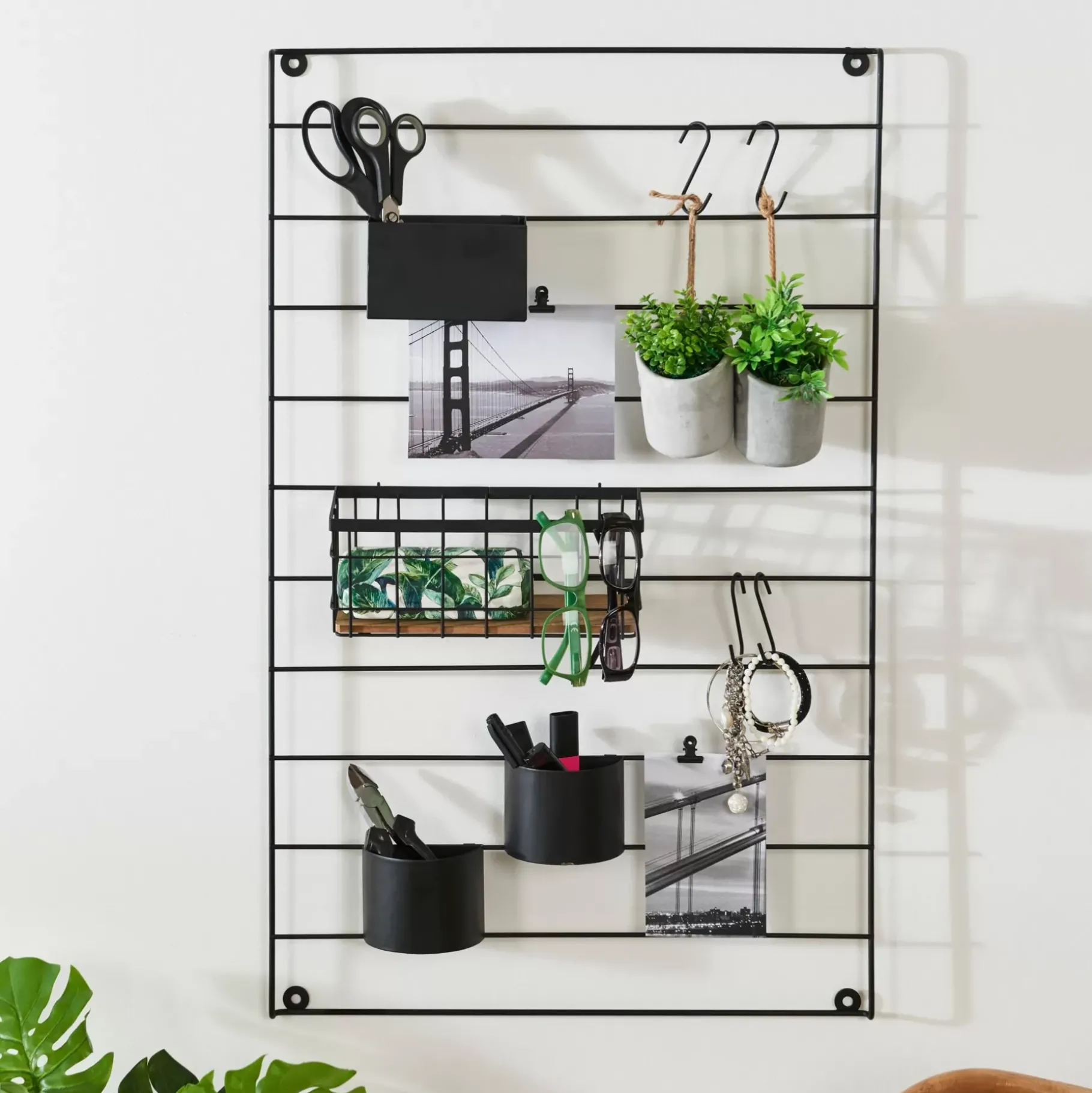 CASA Modular Estanteria Negro