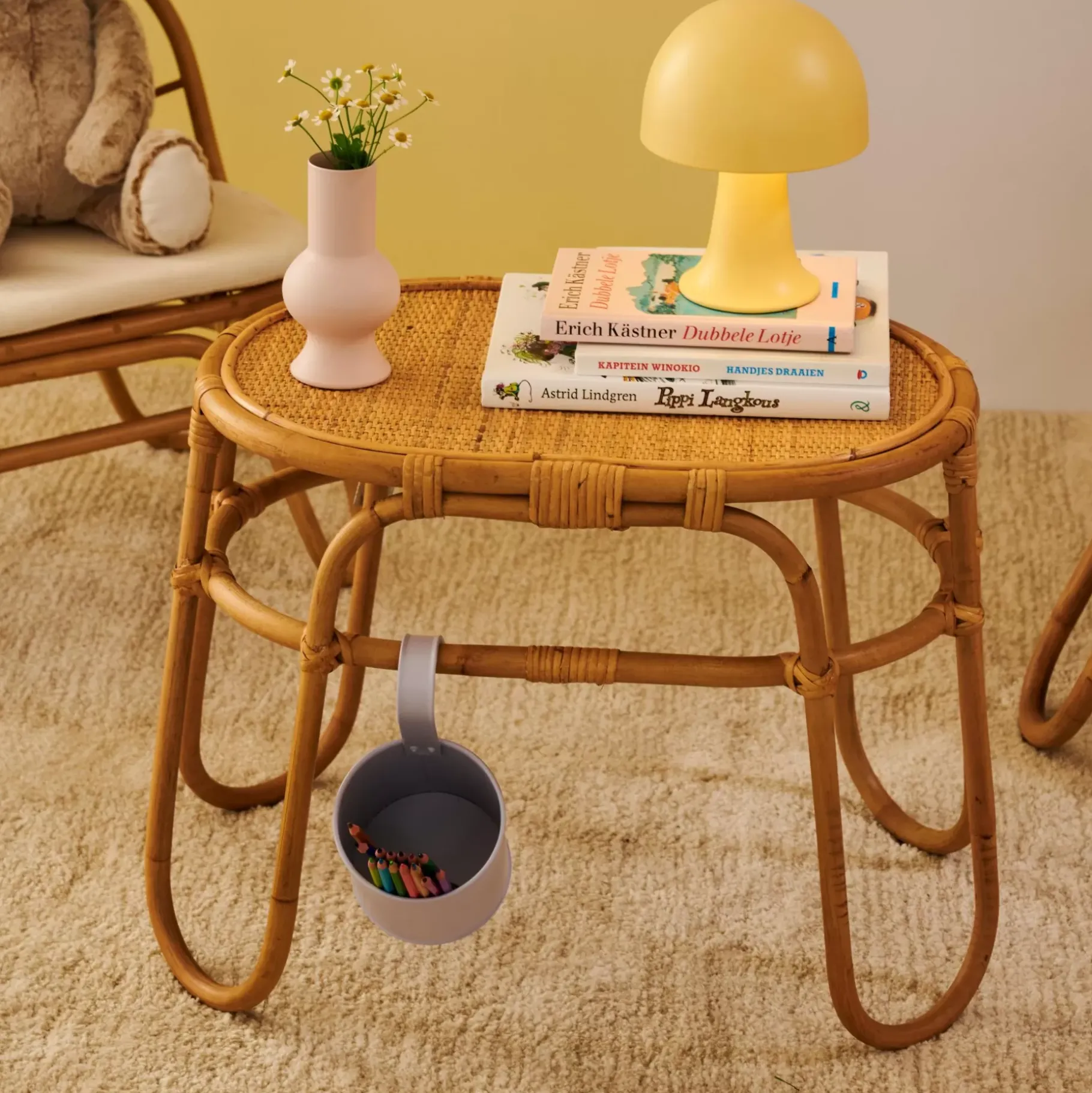 CASA Monarc Mesa Para Ninos Natural