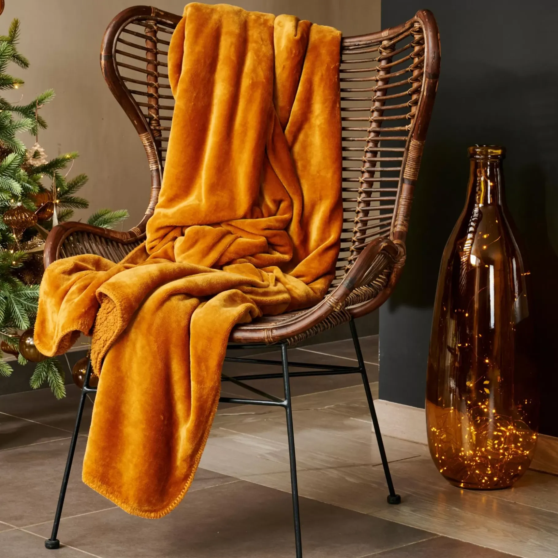 CASA Montana Florero Naranja