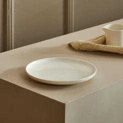 CASA Moon Plato De Postre Blanco