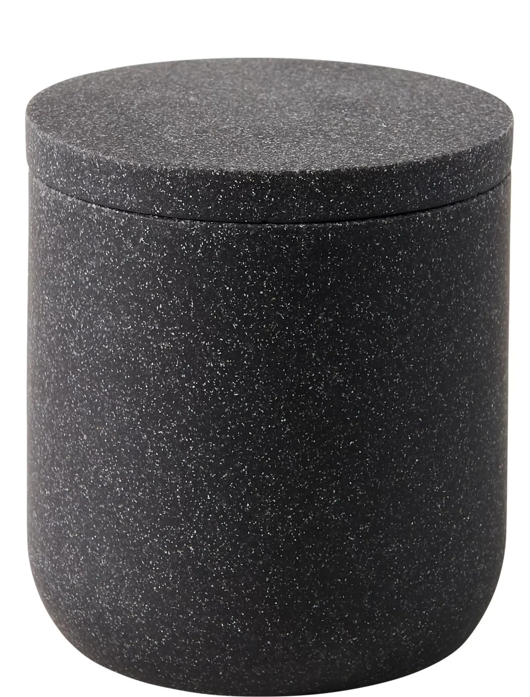 CASA Moon Soporte De Algodones Con Tapa Gris Oscuro