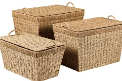 CASA Mykonos Maleta Para Almacenaje L Natural