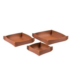 CASA Nappa Servilletero Marron