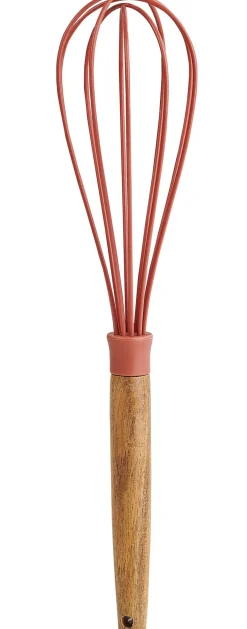 CASA Nara Batidor De Mano Natural, Terracota