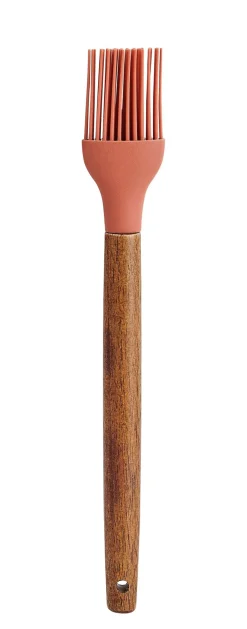 CASA Nara Pincel De Reposteria Natural, Terracota