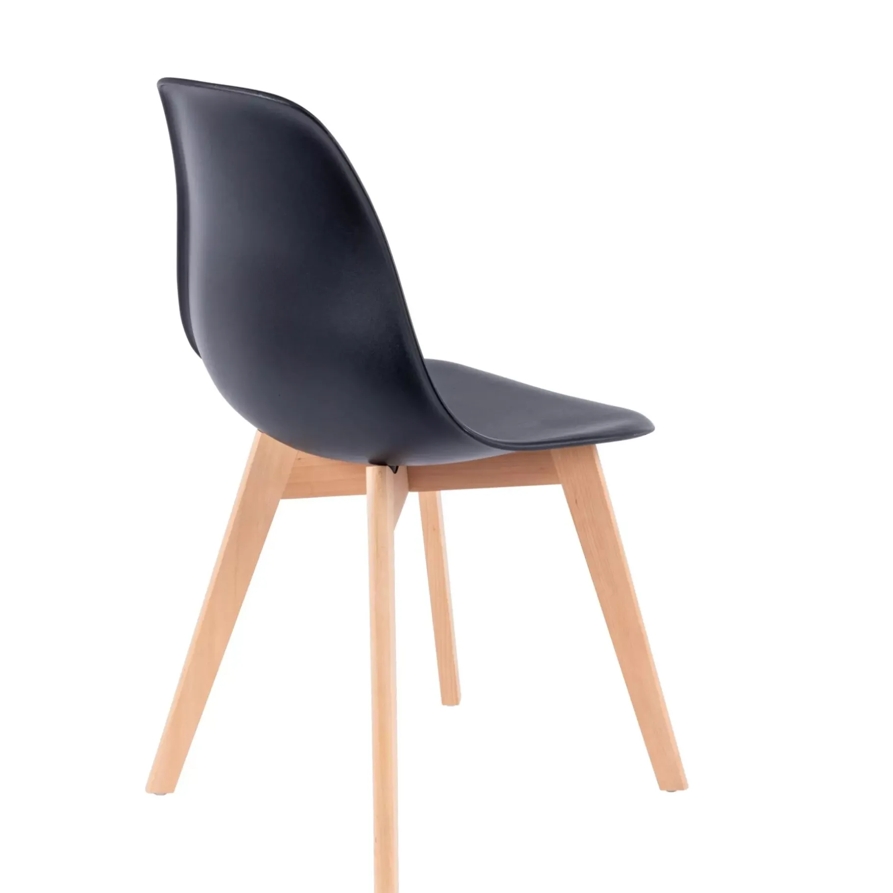 CASA New Mats Silla De Comedor Negro