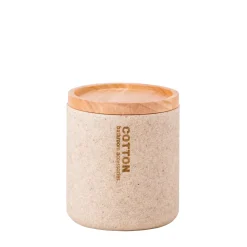 CASA New Resin Soporte De Algodones Natural