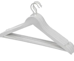 CASA New Wood Perchas Juego De 5 Blanco