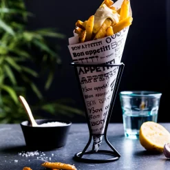 CASA Njam Soporte Para Cucurucho Negro