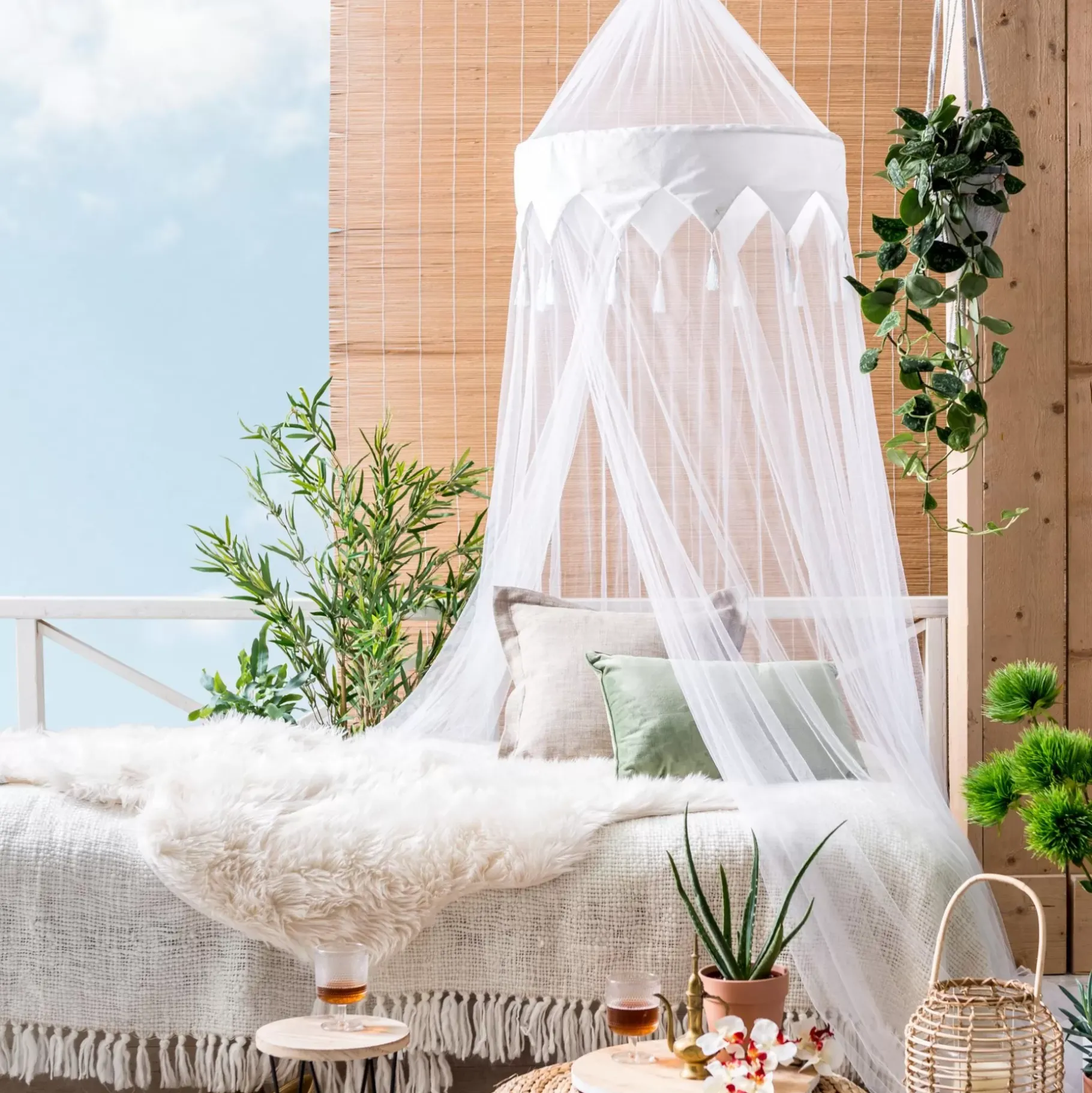 CASA Oriental Mosquitera Blanco