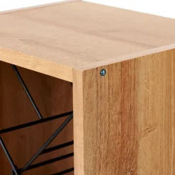 CASA Oxo Botellero Negro, Natural, Multicolor