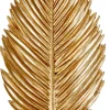 CASA Palm Hoja Decorativa Dorado