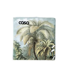 CASA Palmen Paquete De 20 Servilletas Verde