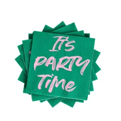 CASA Party Paquete De 20 Servilletas Verde