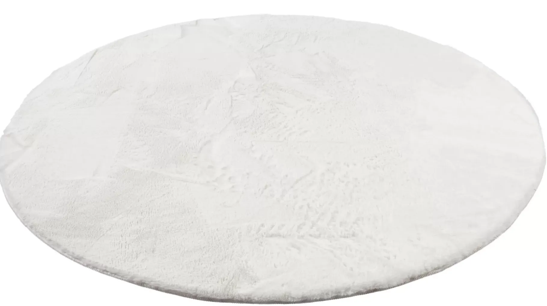 CASA Pelz Alfombra Blanco Apagado