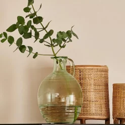 CASA Peonia Florero Verde Claro