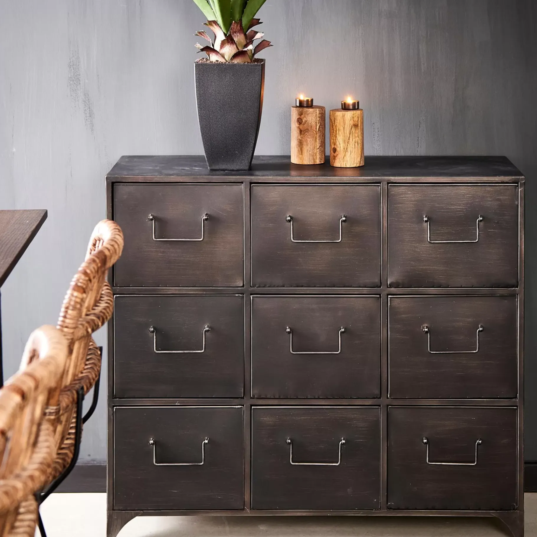 CASA Pharma Cajonera Farmacia Negro