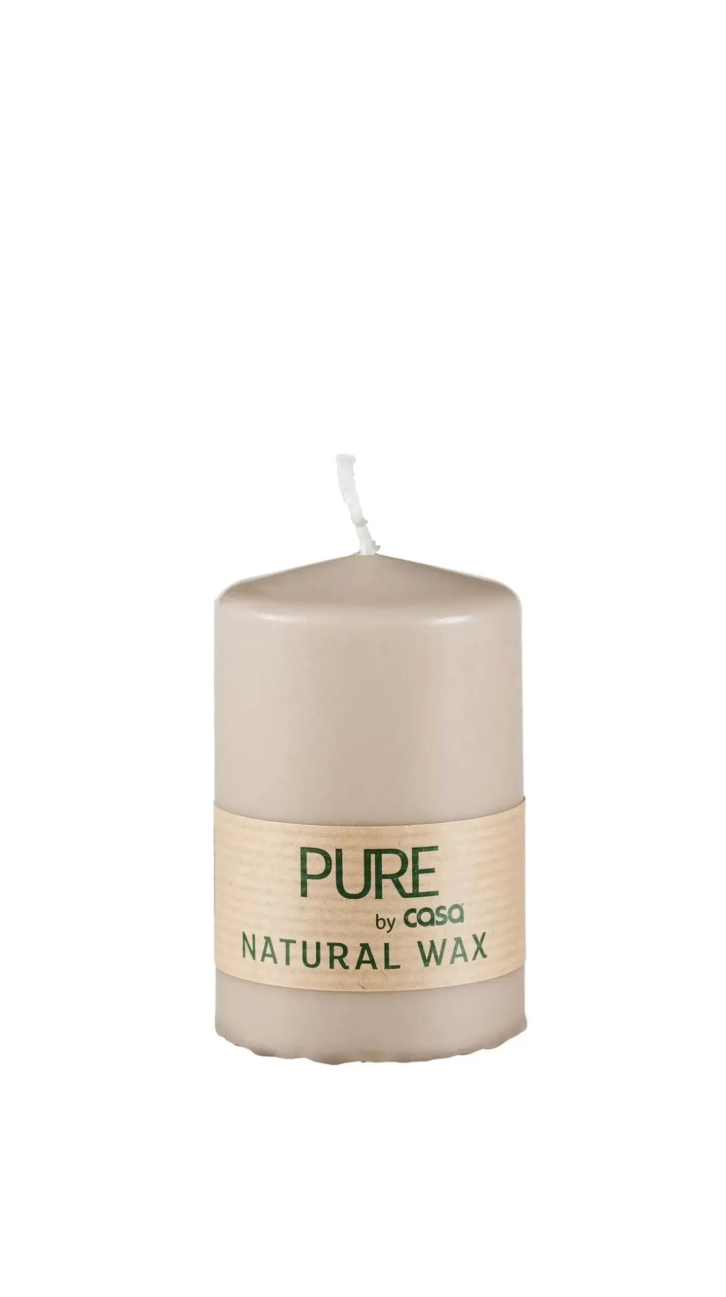 CASA Pure Vela Cilindrica Gris