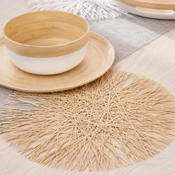 CASA Rami Mantel Individual Natural