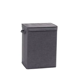 CASA Rango Cesta Para Colada De Lujo Gris Oscuro