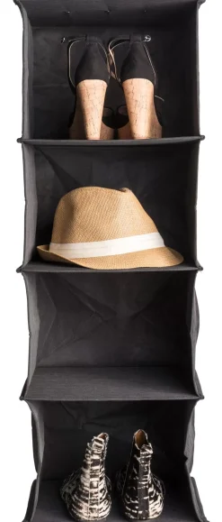 CASA Rango Sistema Almacenaje 4Compartimentos Gris Oscuro