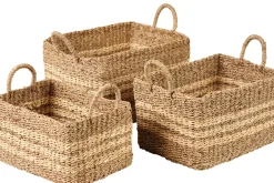 CASA Rayas Cesta M Natural