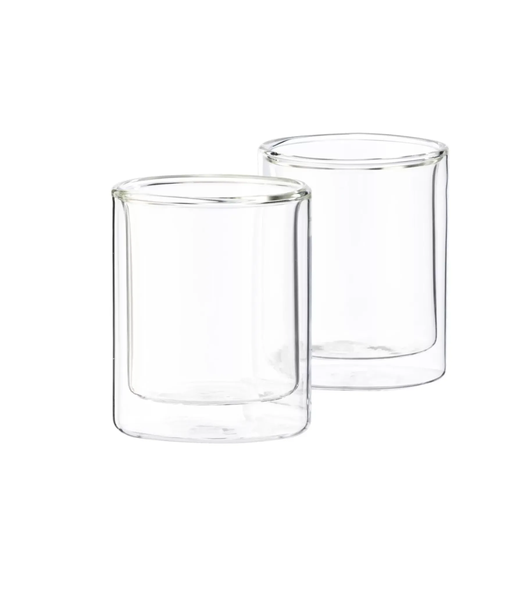 CASA Relax Vaso De Doble Pared Juego De 2 Transparente