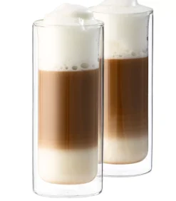 CASA Relax Vasos De Doble Pared Juego De 2 Transparente